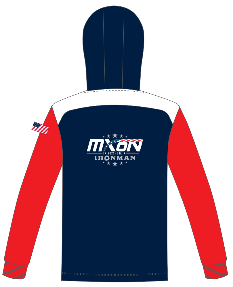 25 MXON Ironman Hooded Pullover Youth