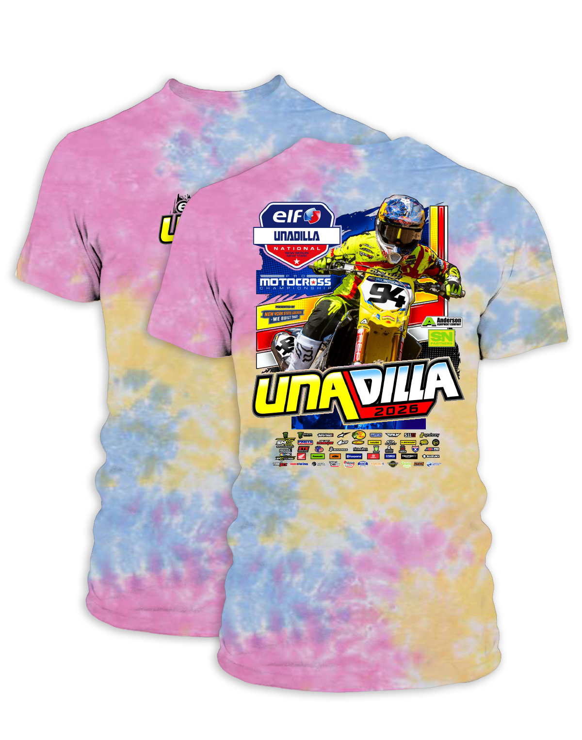 26 MX Unadilla Main Adult Event T-Shirt