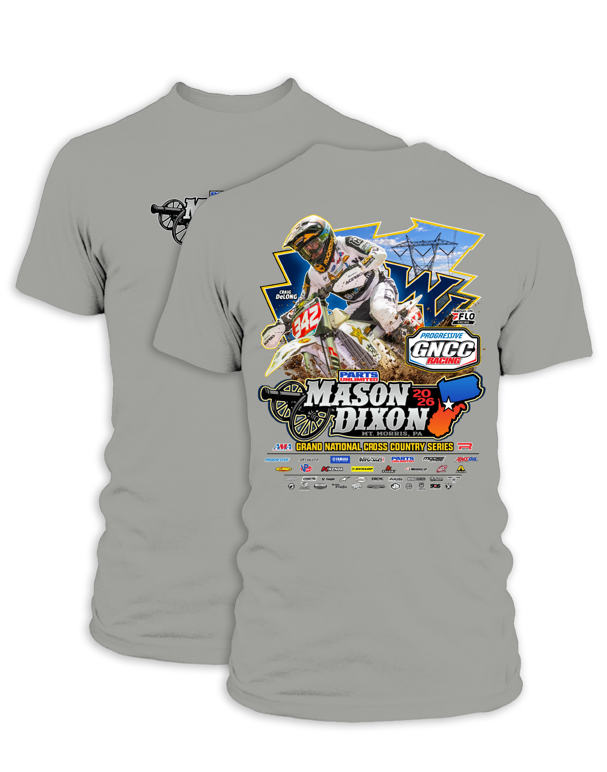 26 GNCC Mason Dixon Event Tee Bike