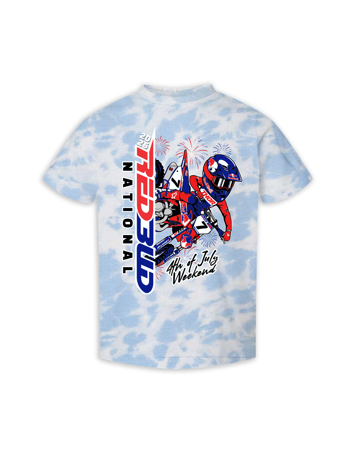 26 MX Redbud Patriotic Tee Toddler