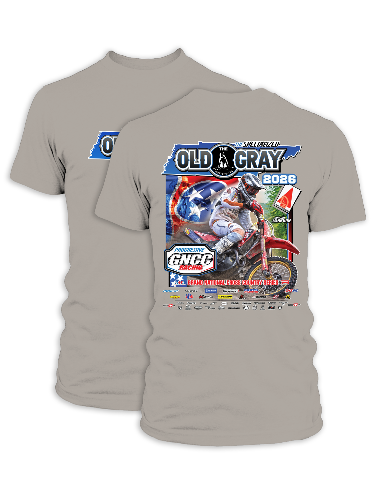26 GNCC Old Gray Event Tee Bike