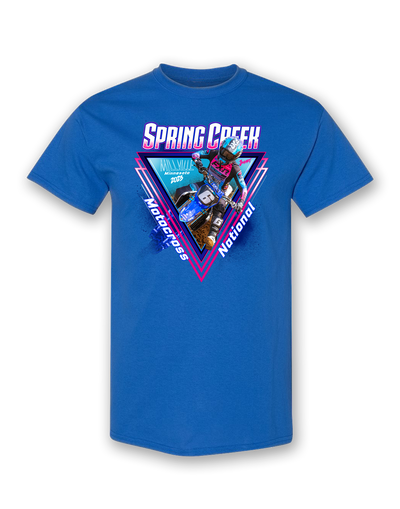 2023 MX Spring Creek Adult Royal Specialty T-Shirt