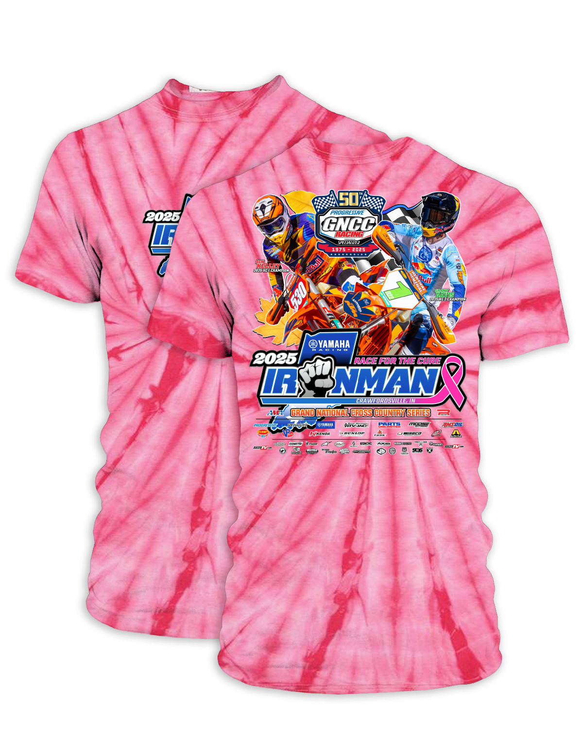 25 GNCC Ironman Event Tee Bike
