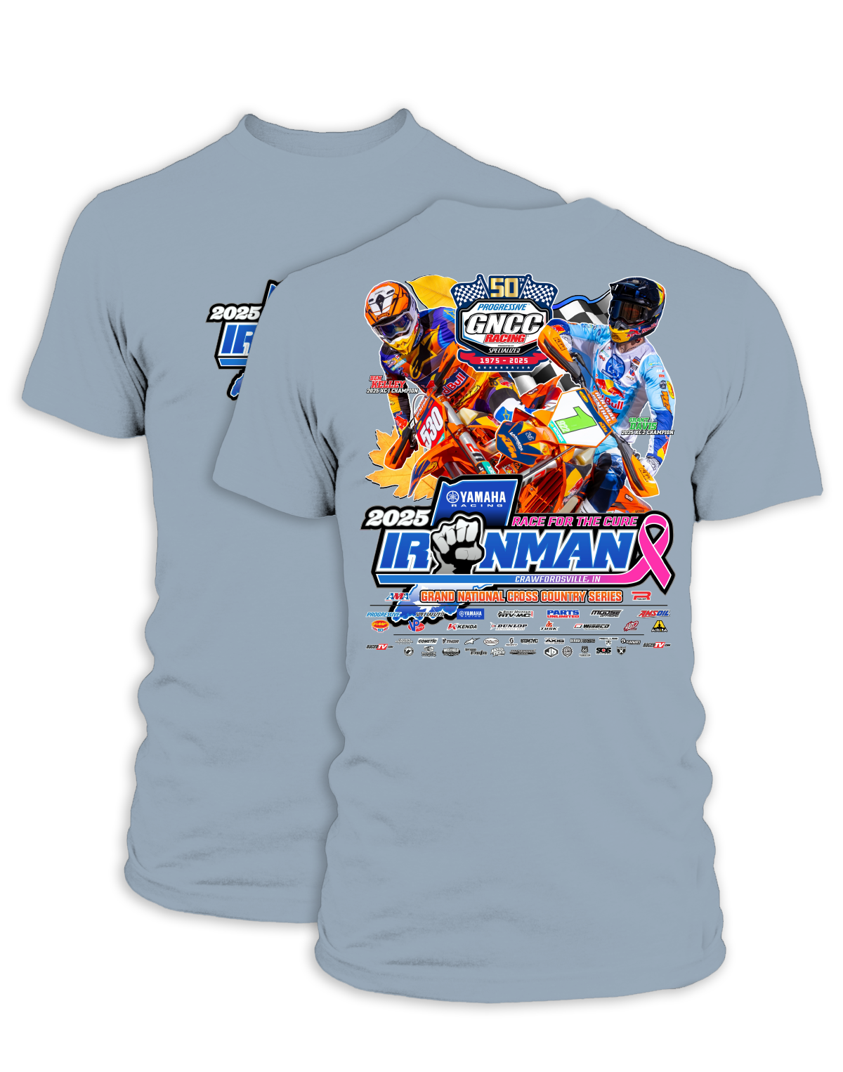 25 GNCC Ironman Event Tee Bike
