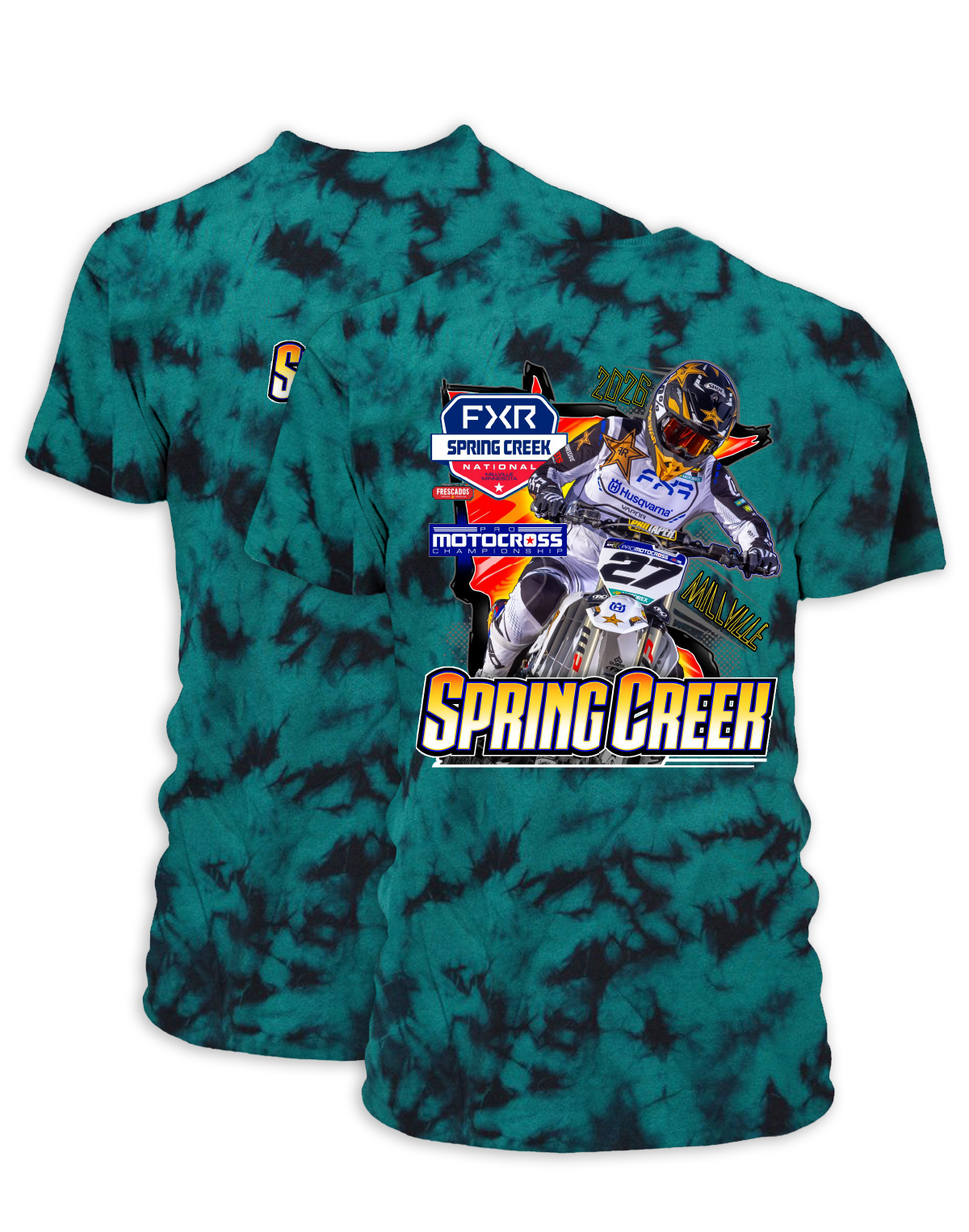 26 MX Spring Creek Main Adult Event T-Shirt