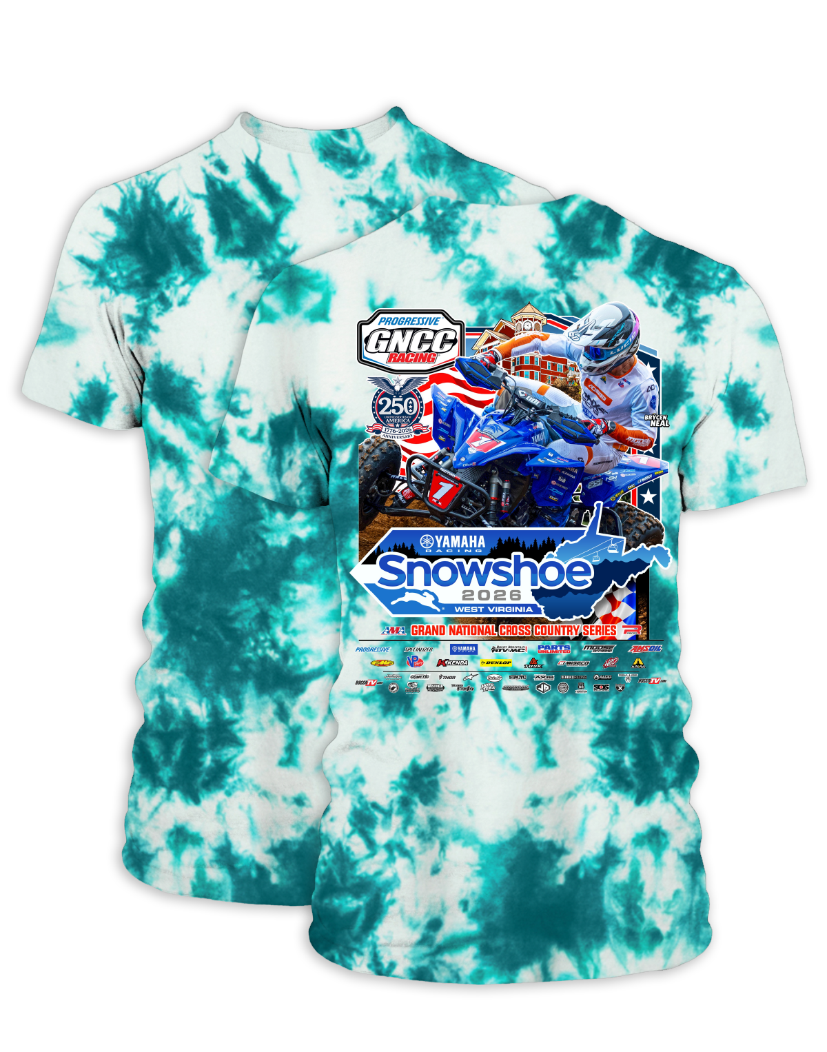 26 GNCC Snowshoe Event Tee ATV