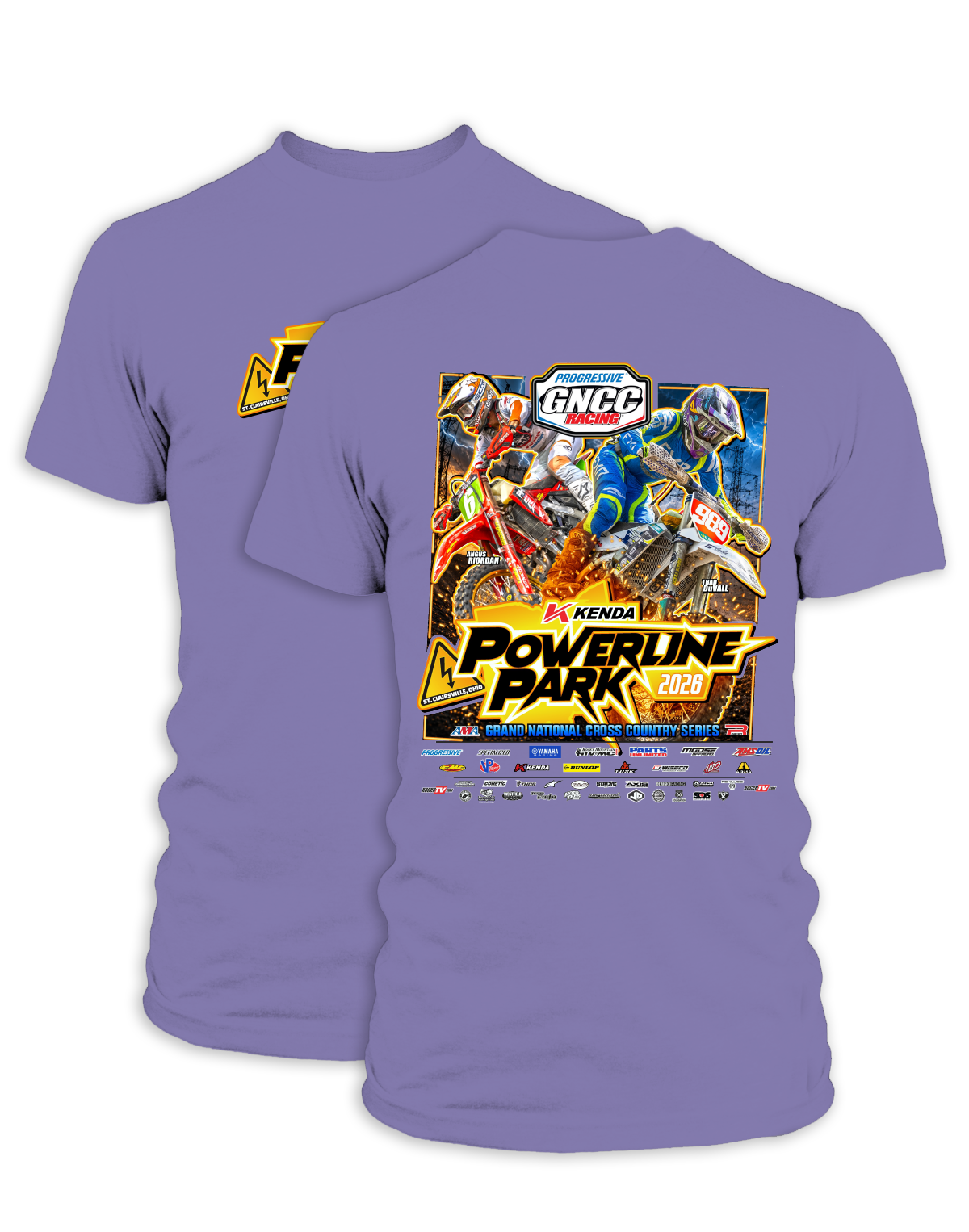 26 GNCC Powerline Park Event Tee Bike