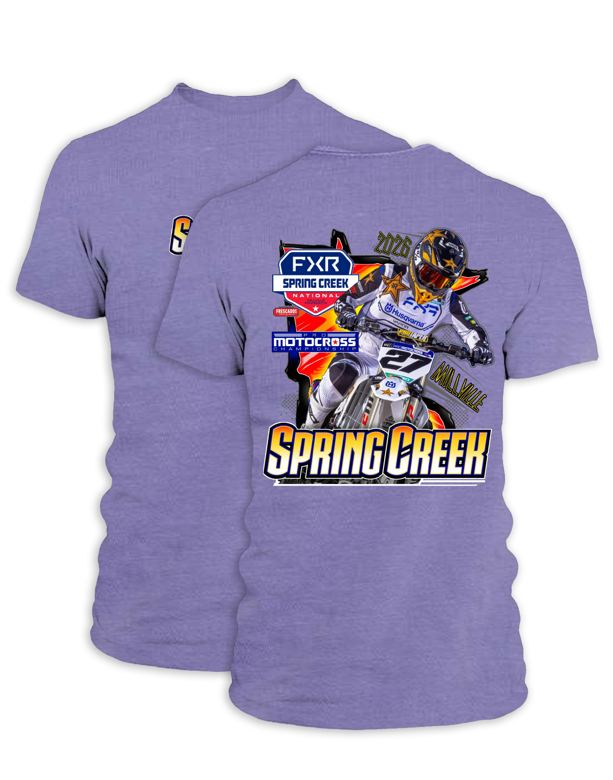 26 MX Spring Creek Main Adult Event T-Shirt