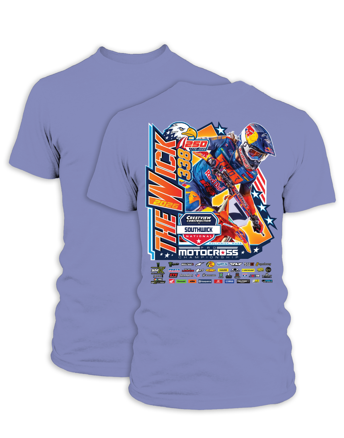 26 MX Southwick Event T-Shirt Adult