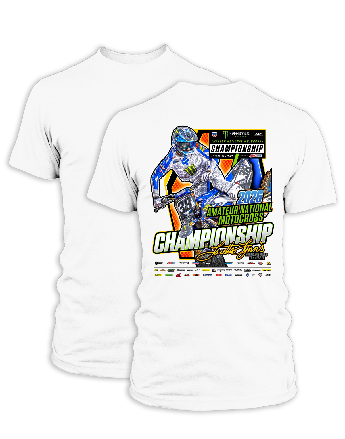 26 Loretta Lynns Amateur Main Adult Event T-Shirt