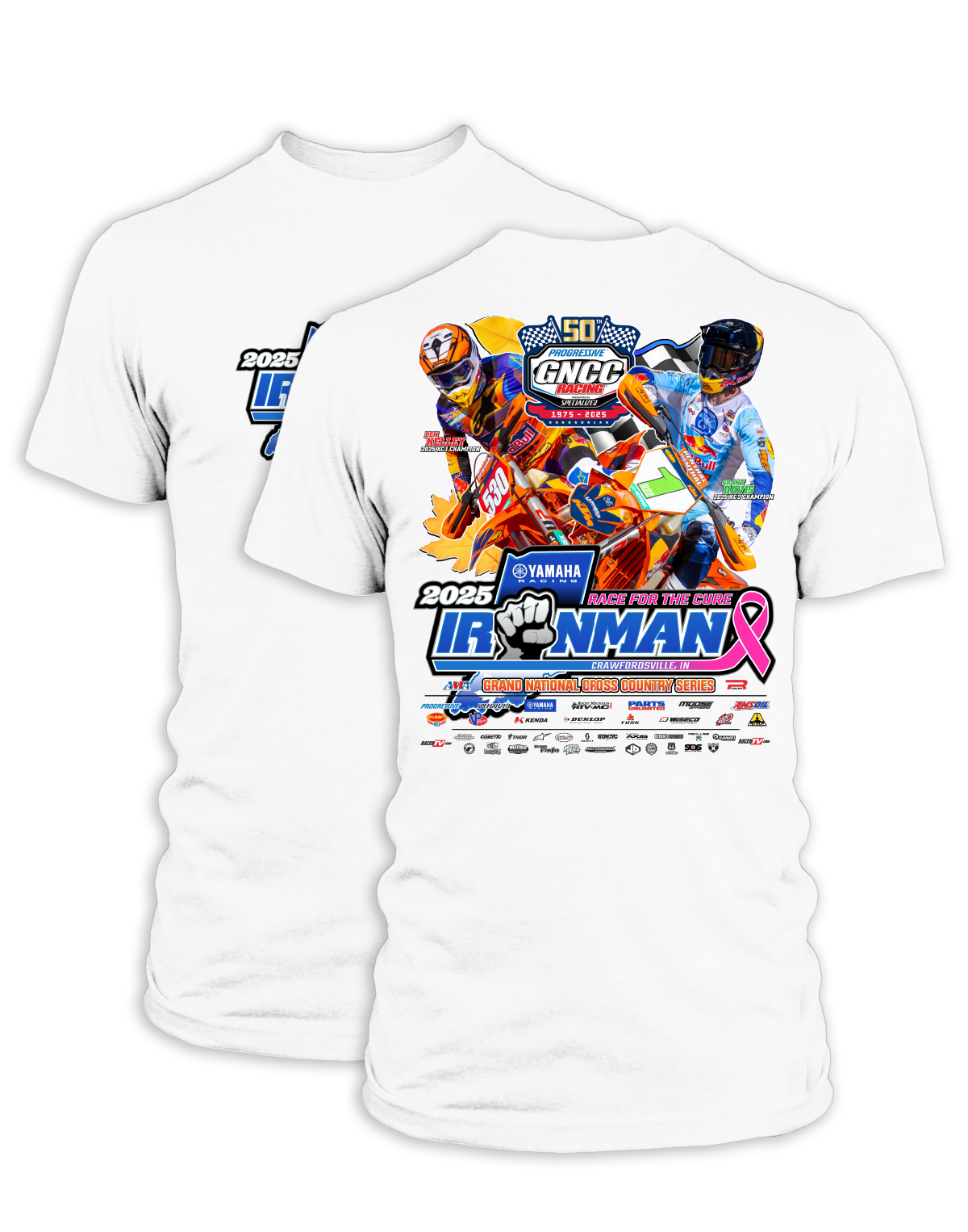 25 GNCC Ironman Event Tee Bike
