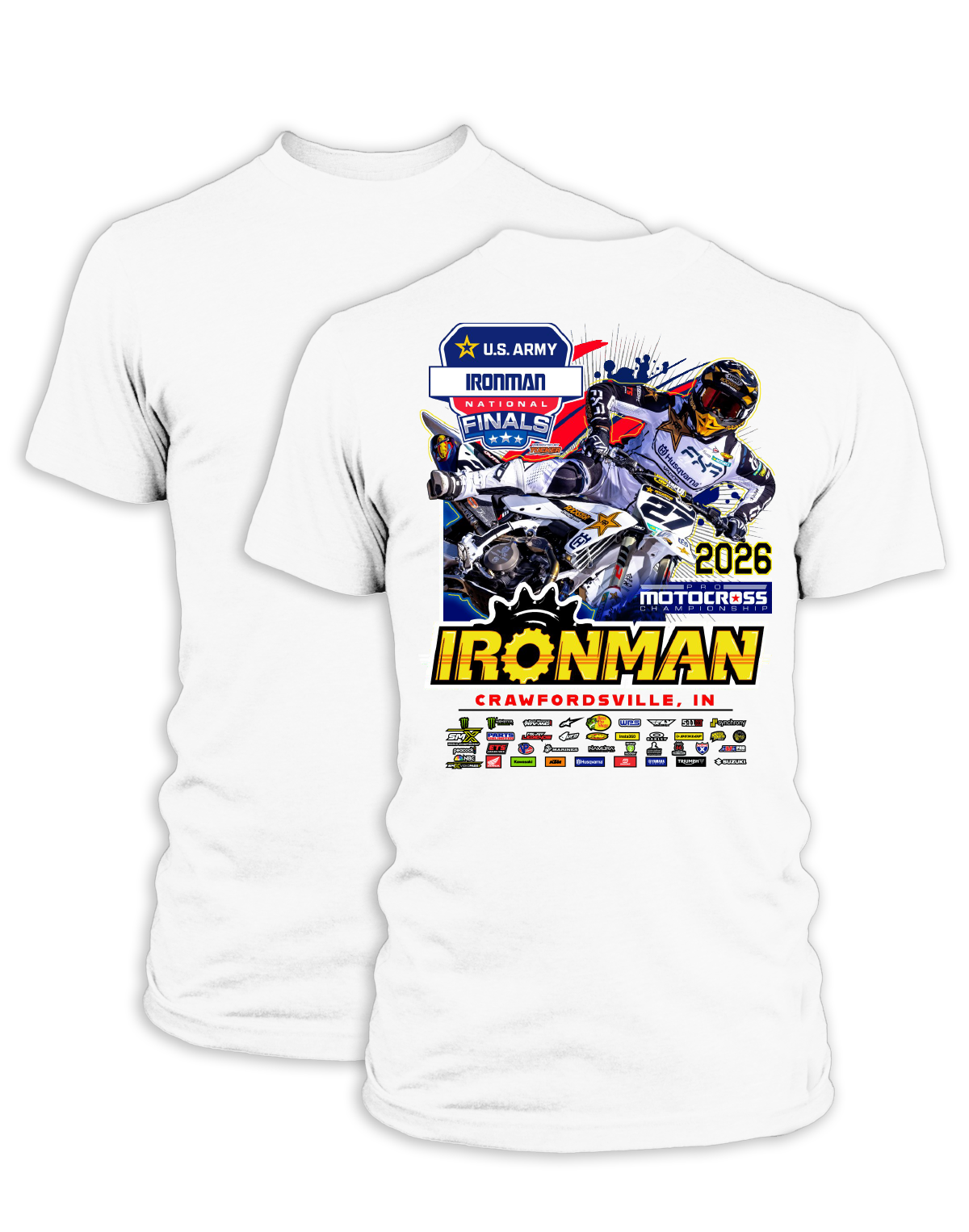 26 MX Ironman Main Adult Event T-Shirt