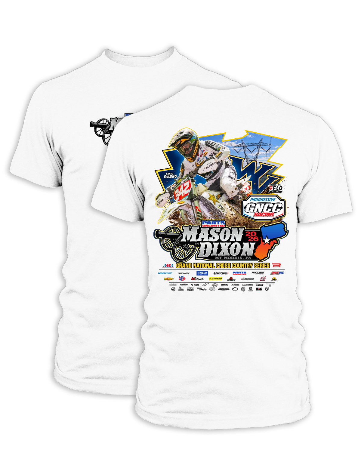 26 GNCC Mason Dixon Event Tee Bike
