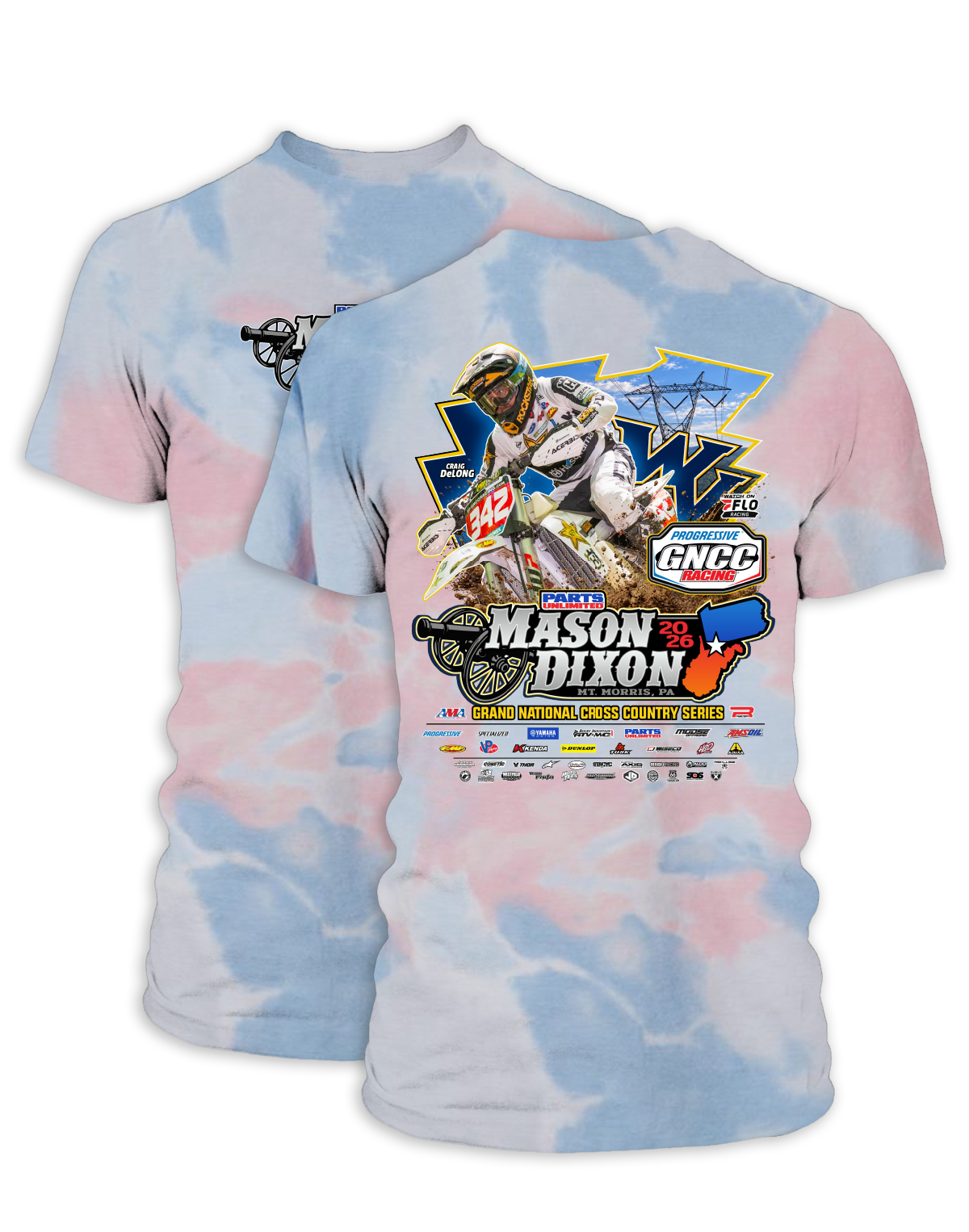 26 GNCC Mason Dixon Event Tee Bike