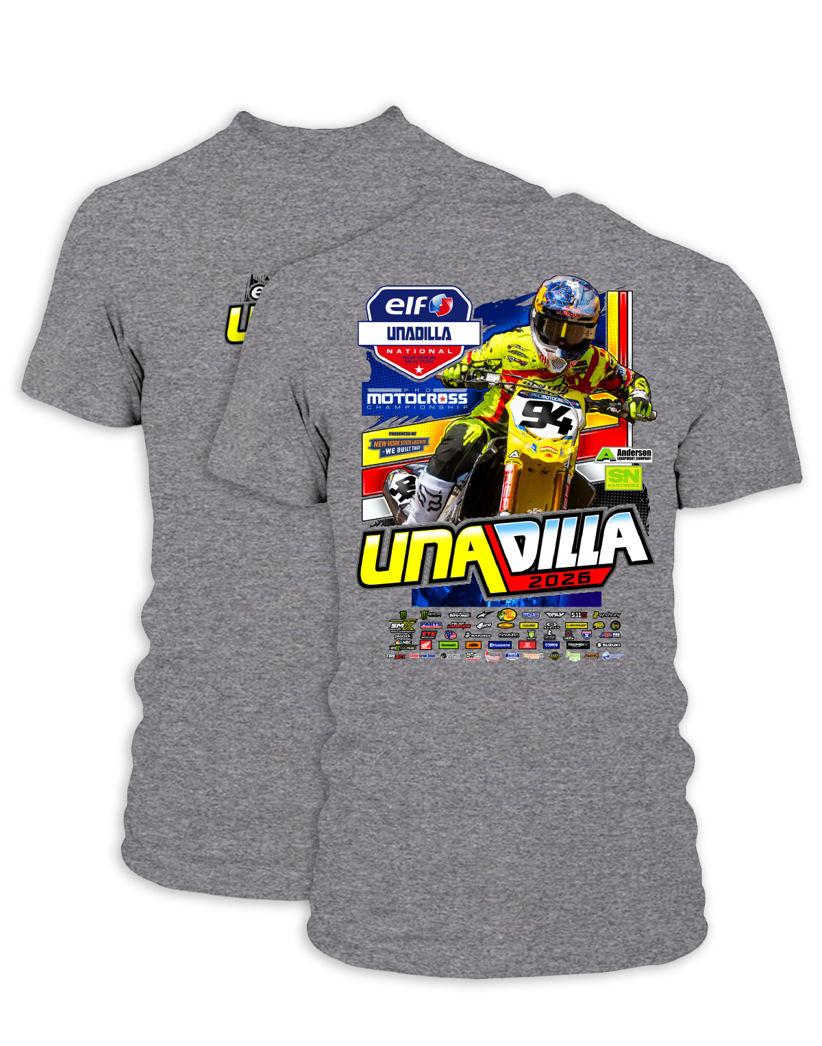 26 MX Unadilla Main Adult Event T-Shirt