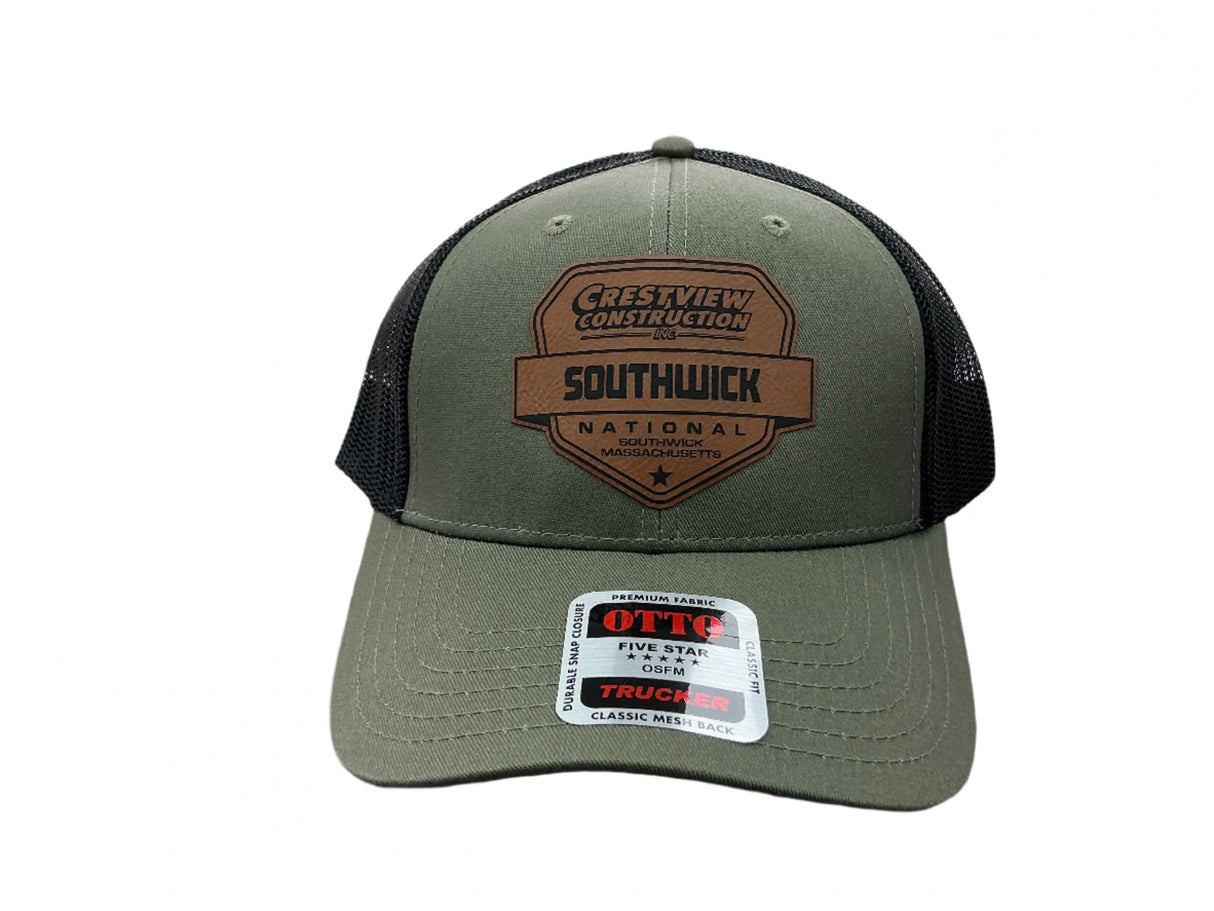 25 MX Southwick  Leather Shield Hat