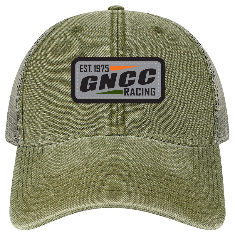 GNCC Series Dashboard Trucker Olive Hat