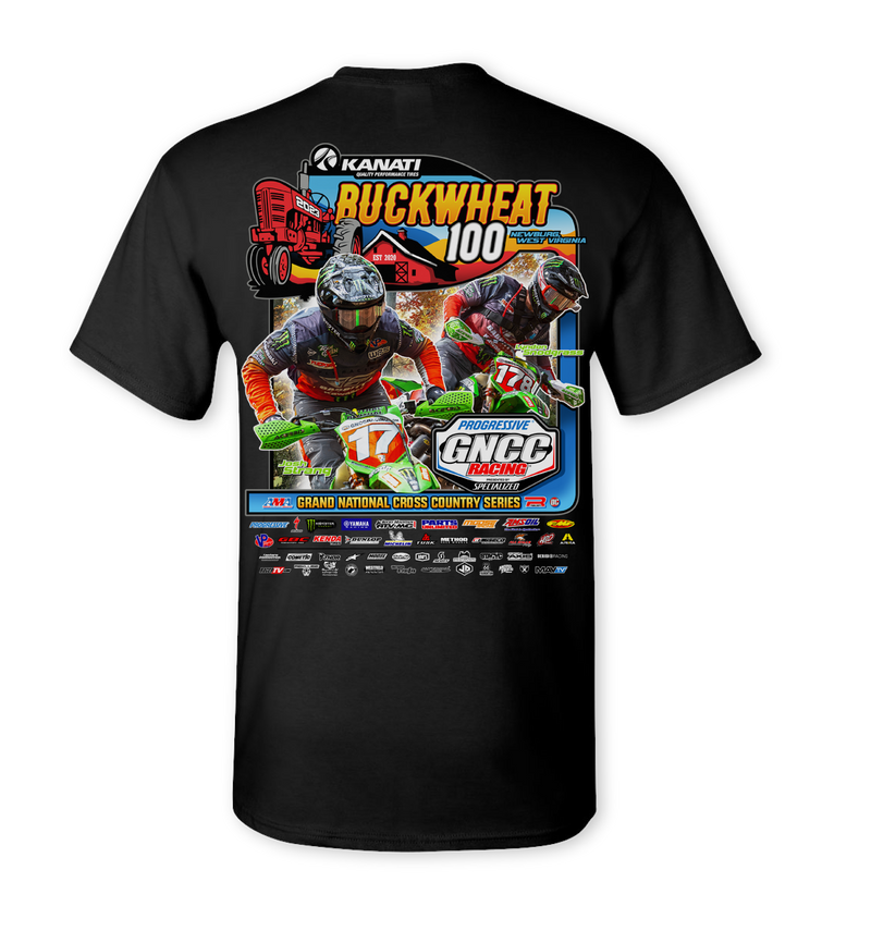 2023 GNCC Buckwheat Adult BIKE Event T-Shirt