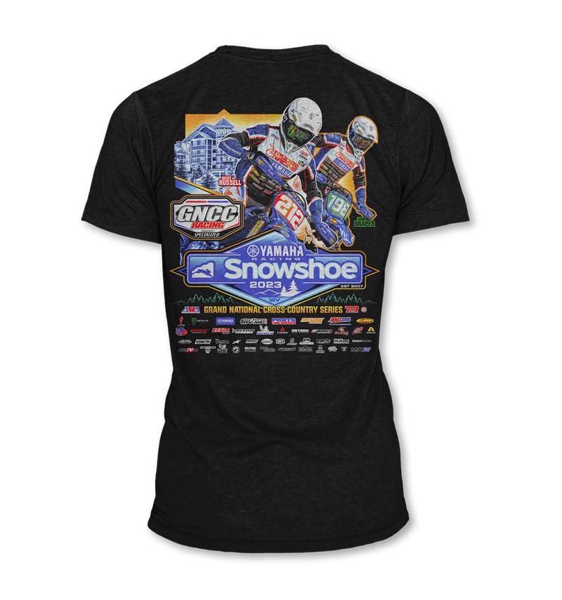 2023 GNCC Snowshoe ATV Adult Event T-Shirts