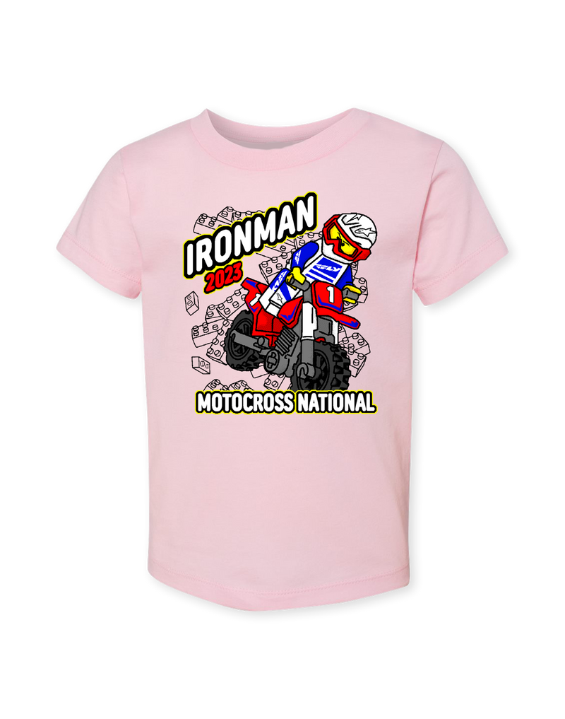 2023 MX Ironman Pink Toddler T-Shirt