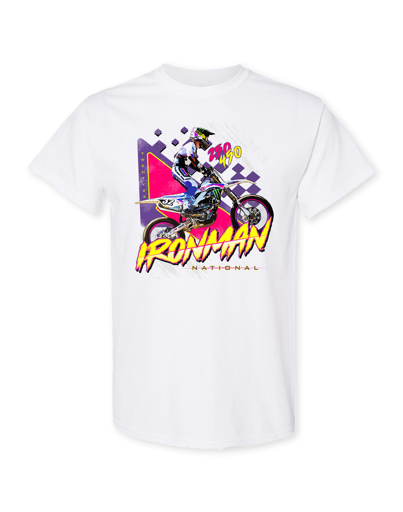 2023 MX Ironman White Specialty T-Shirt