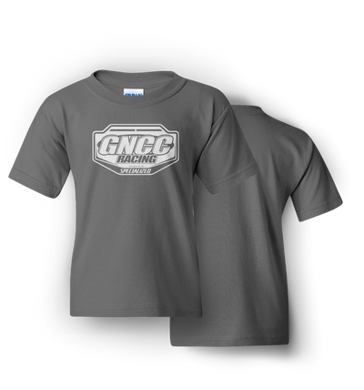 GNCC Series Youth Charcoal Logo T-Shirt
