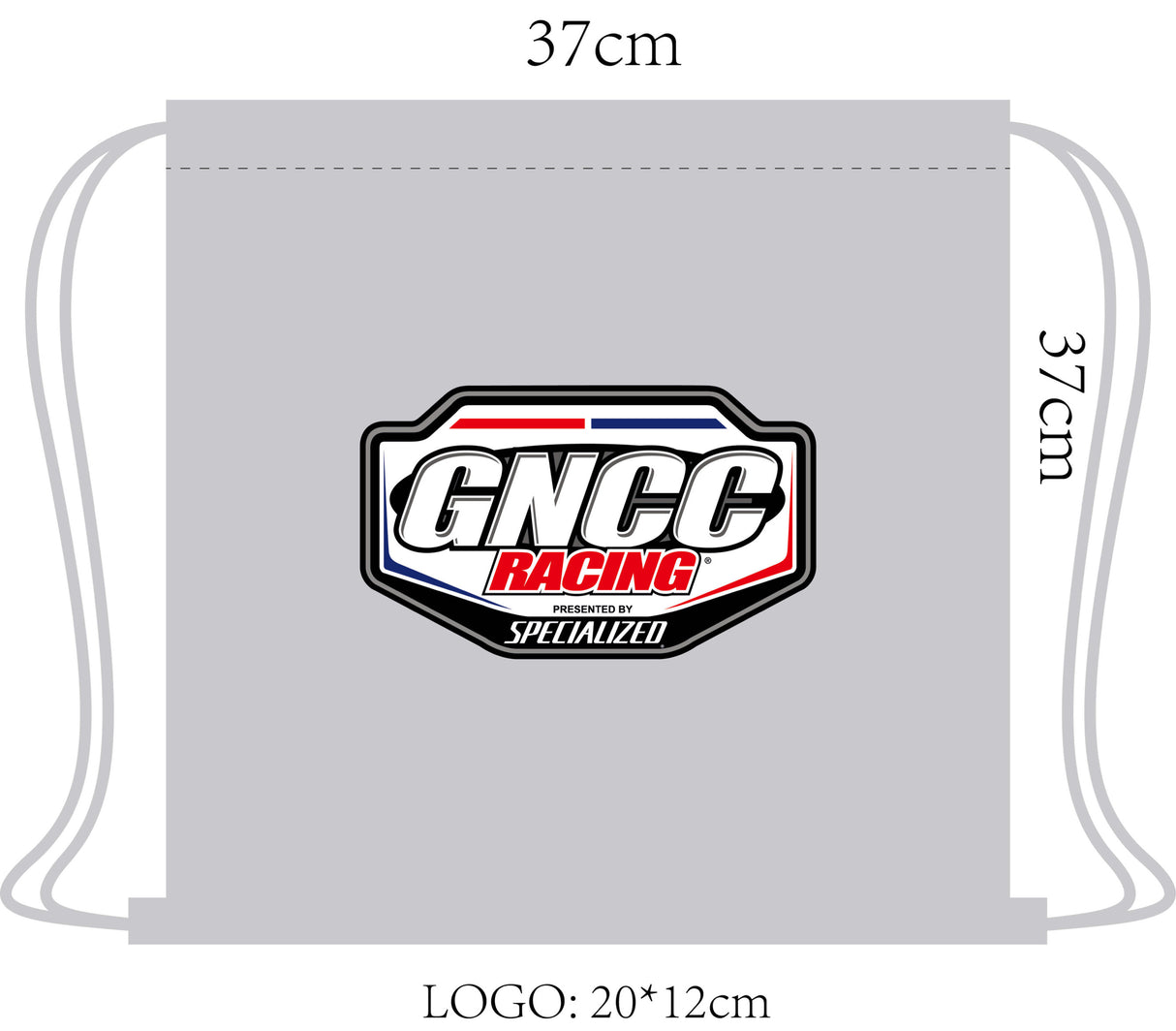 GNCC Series Cotton Drawstring Backpack