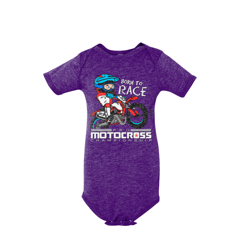 2023 MX Series Infant Purple Onesie